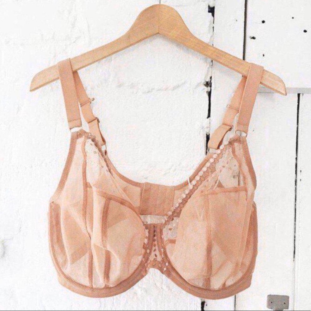 Elomi Lingerie Plunge Bra Size 38J